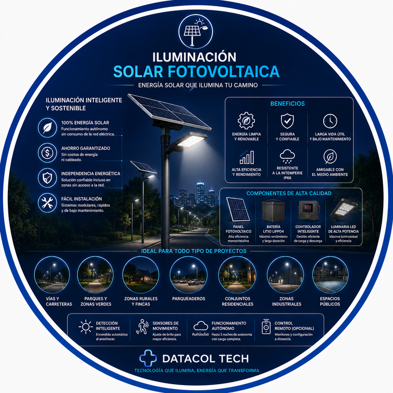 ILUMINACION SOLAR FOTOVOLTAICA