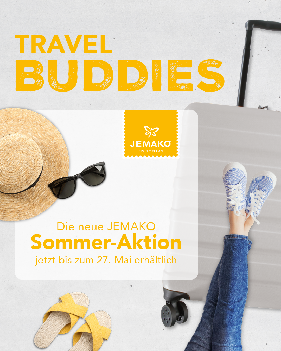 SONDERAKTION "Travel Buddies" BIS ZUM 27.05.2025