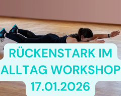 Workshop - Rückenstark im Alltag