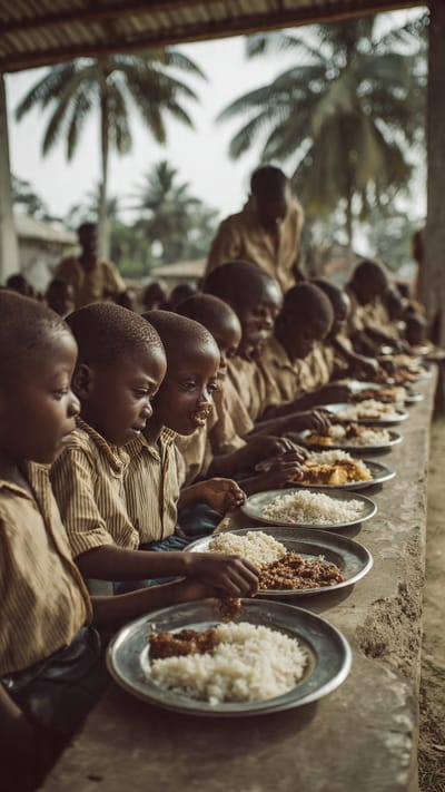 A HUNGRY CHILD CAN’T LEARN: LIBERIA SIGNS DEAL TO KEEP SCHOOL MEALS GOING TO 2028