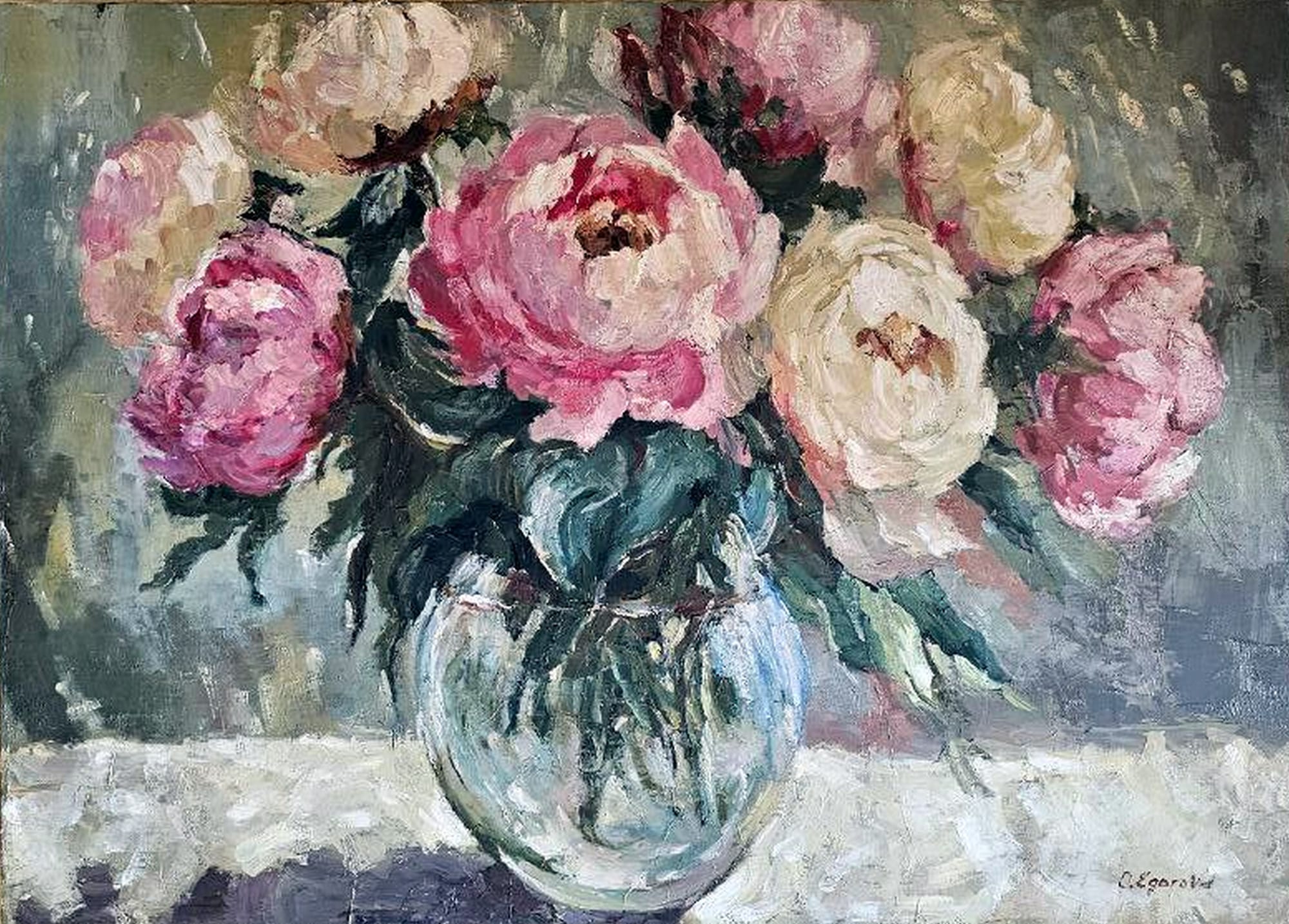 Peonies Flowers