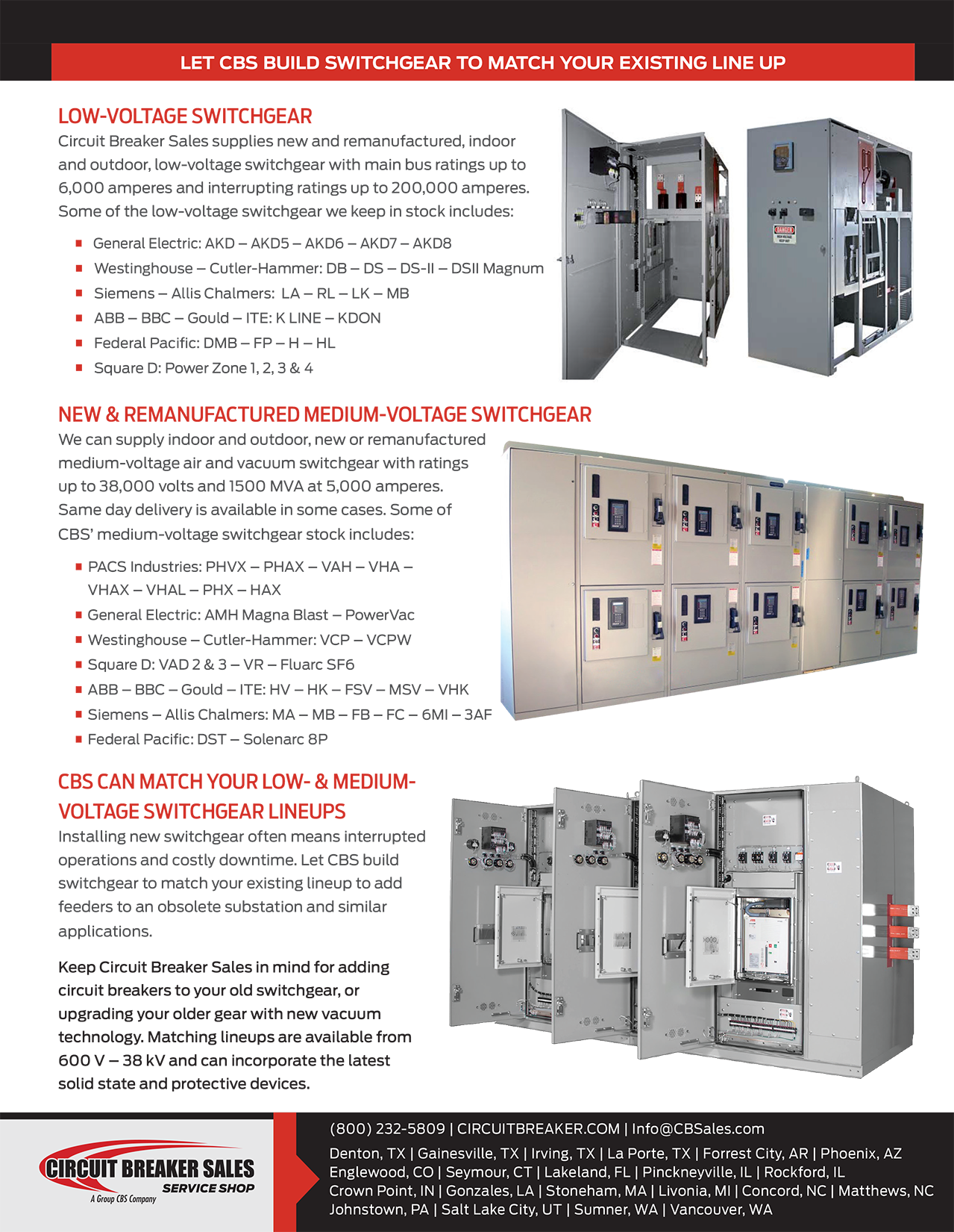 Circuit Breaker Sales