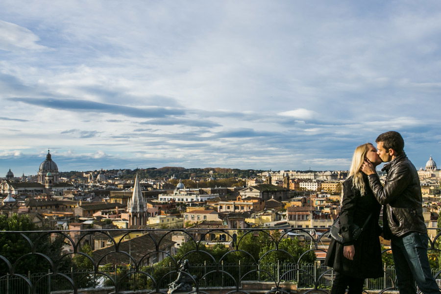 romantic photos in Rome