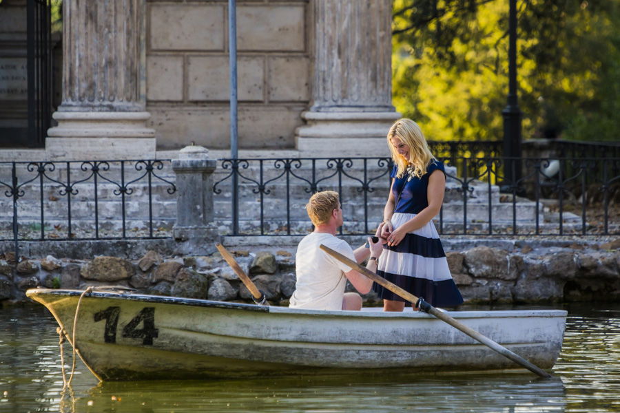 tempio di esculapio surprise proposal