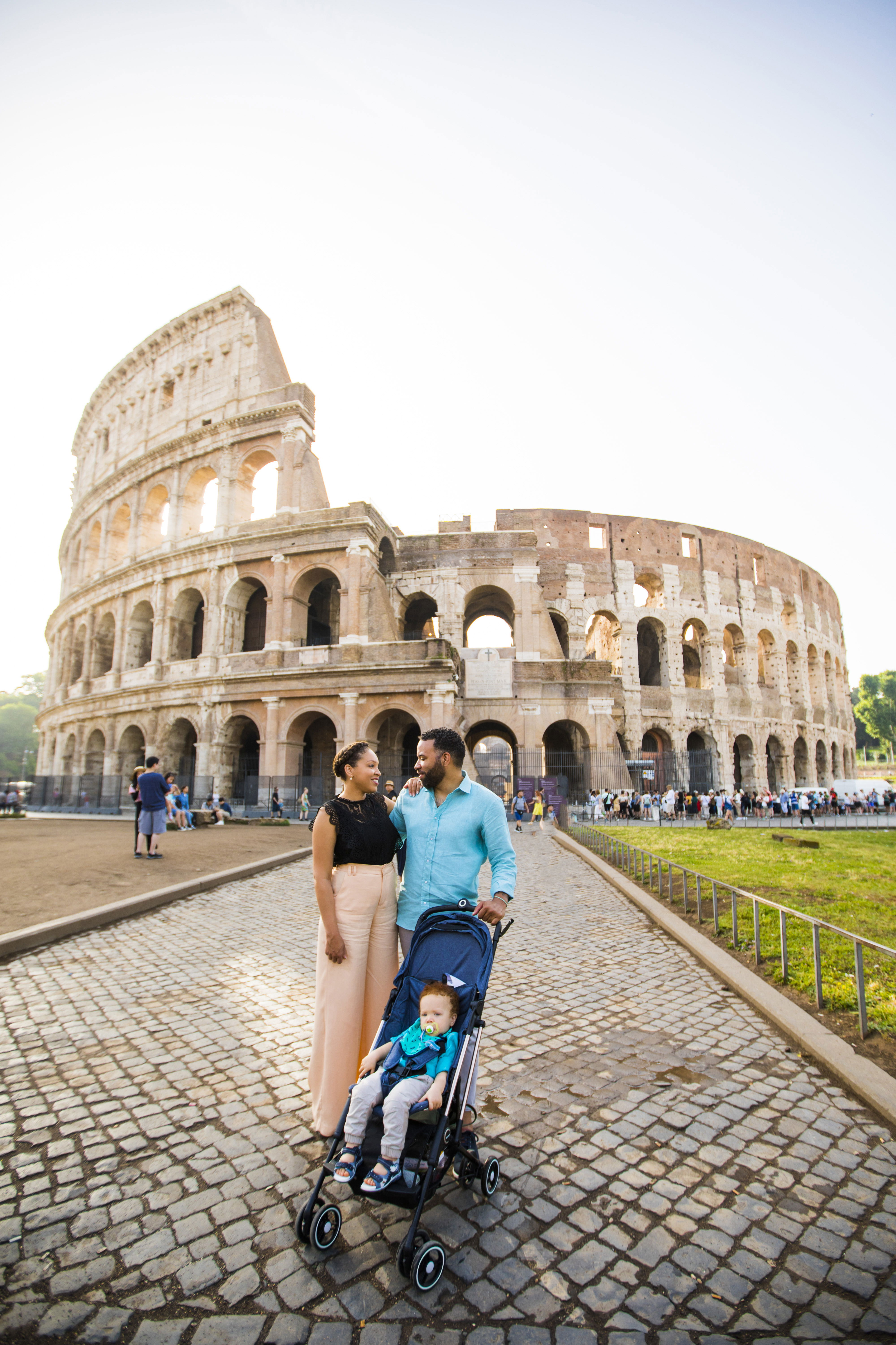 family session at Coliseum