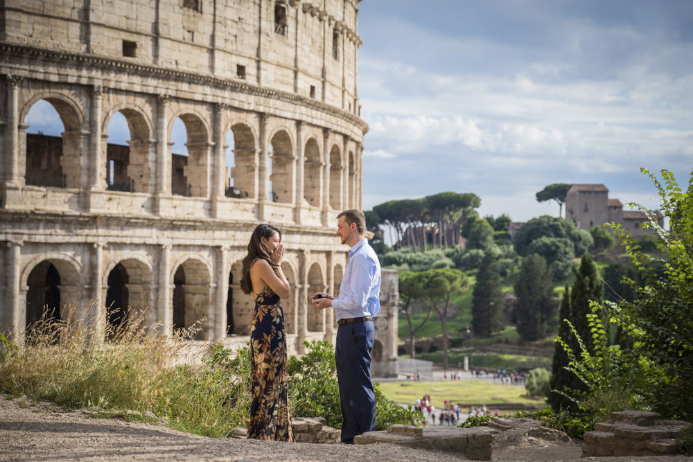 Surprise proposal at Coliseum