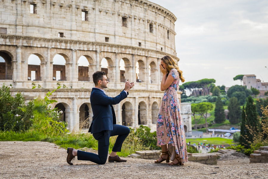 colosseum surprise proposal