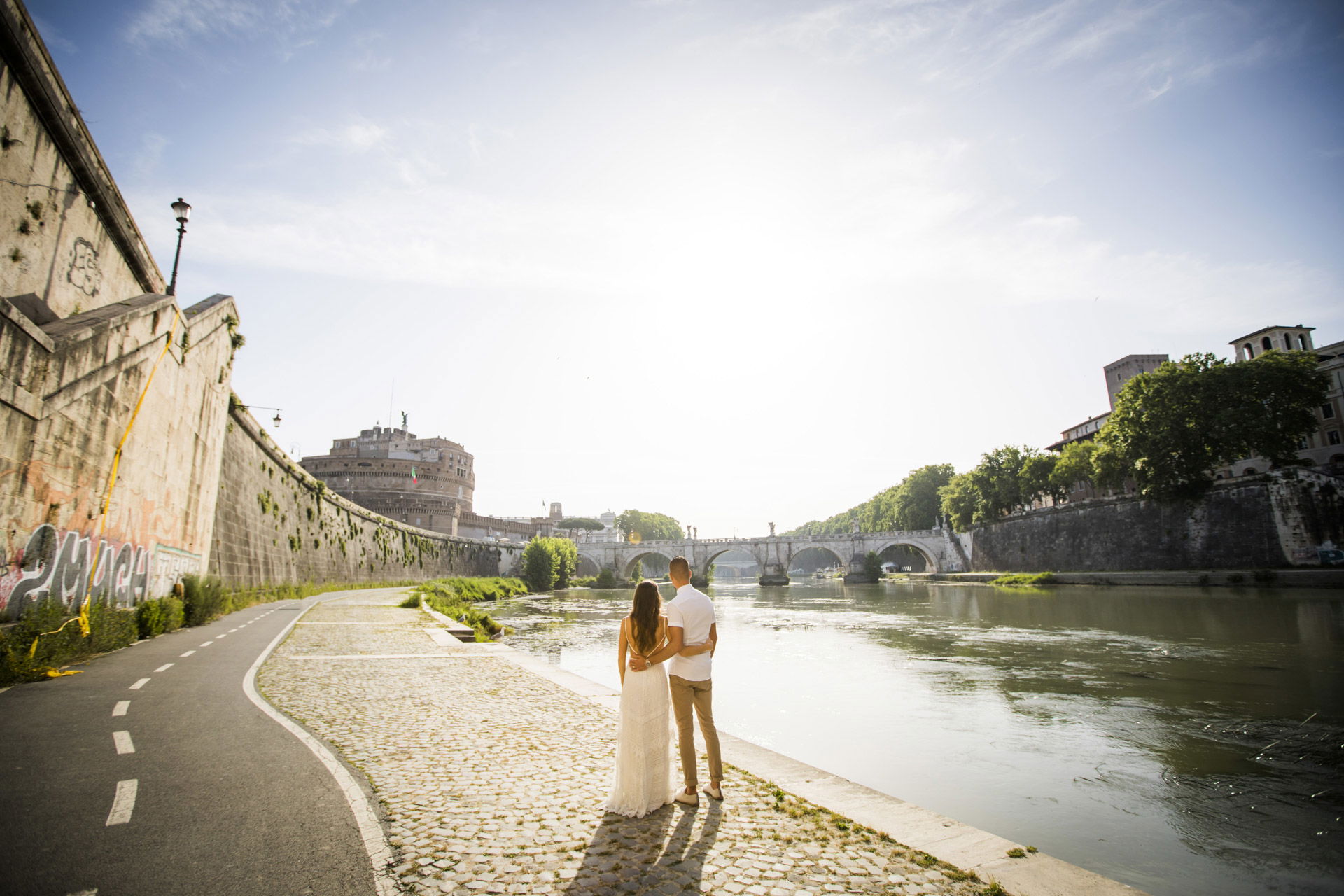 tevere river photo session