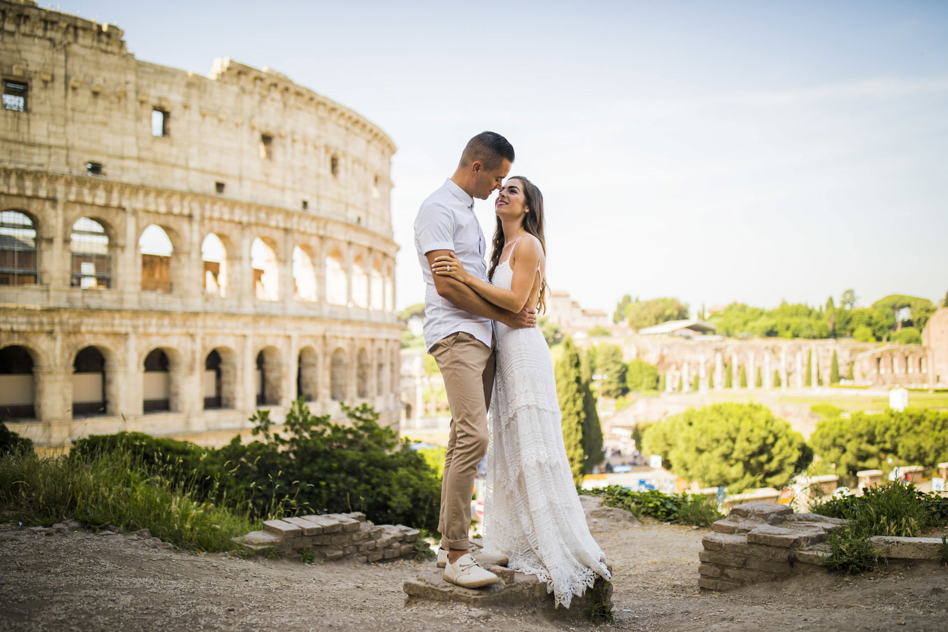 engagement photographer in rome