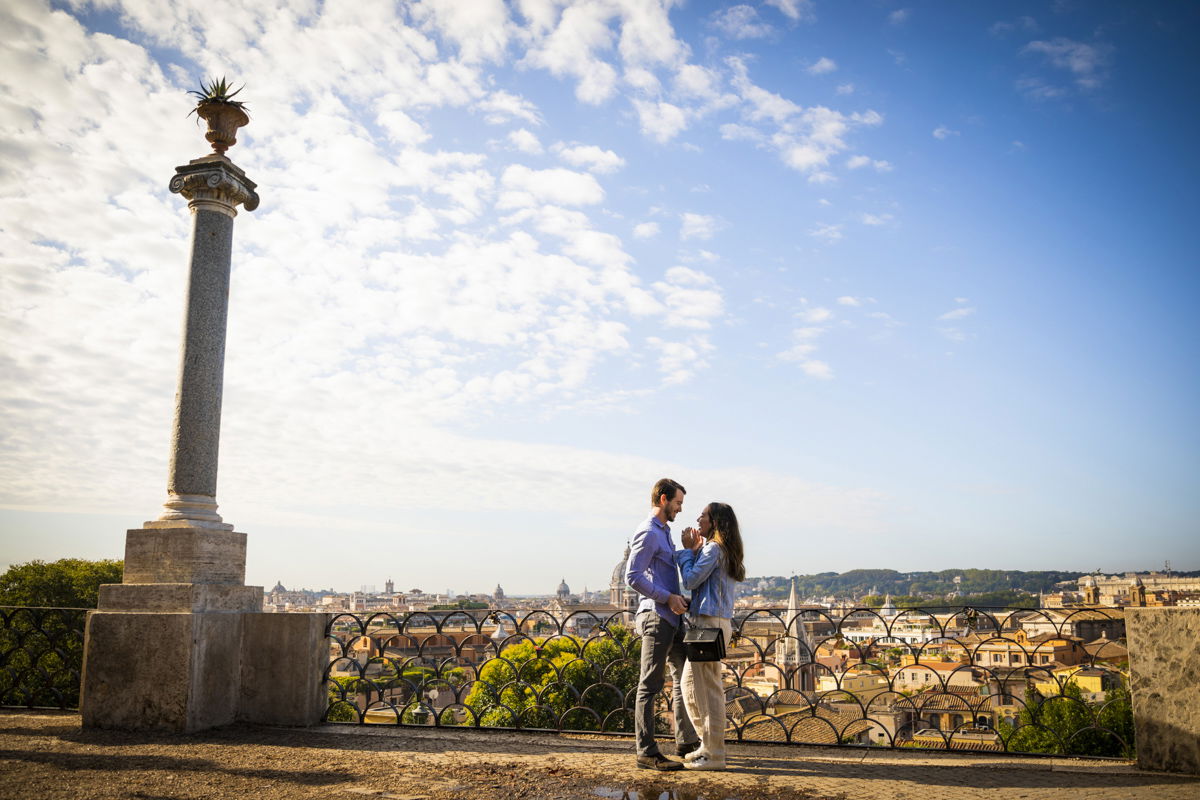 proposal photographer in rome