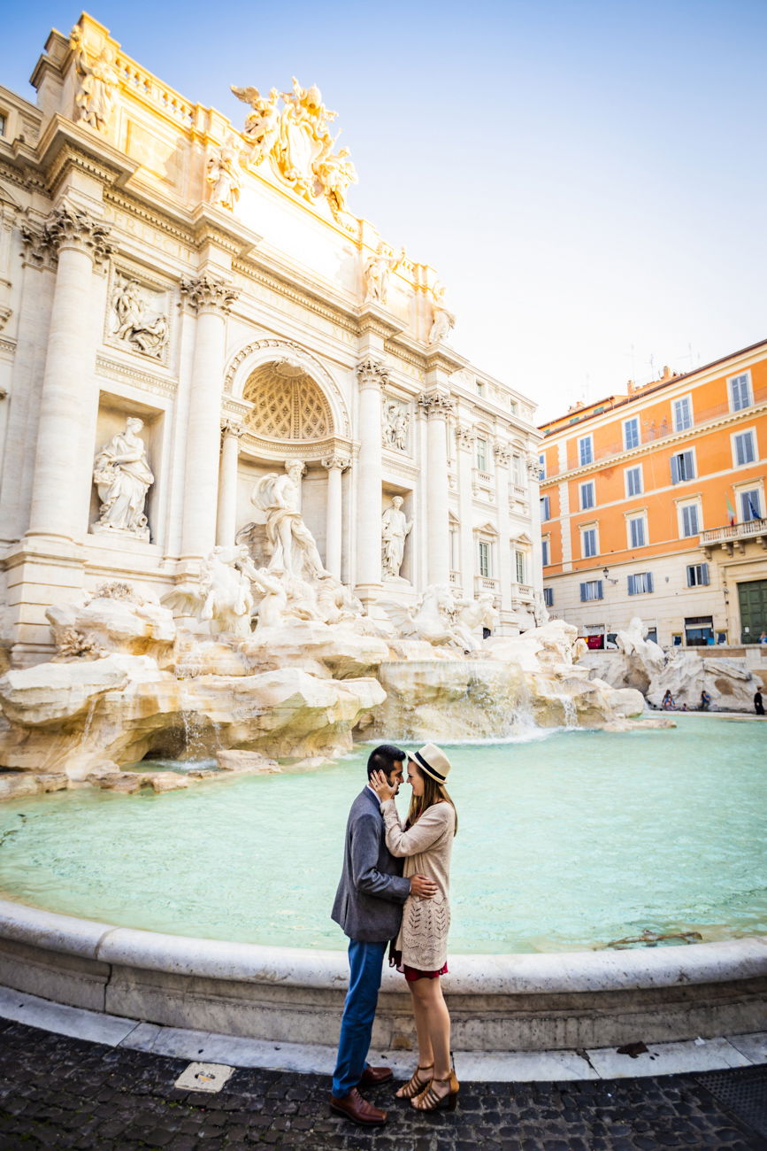 elopement and engagement ideas in Rome