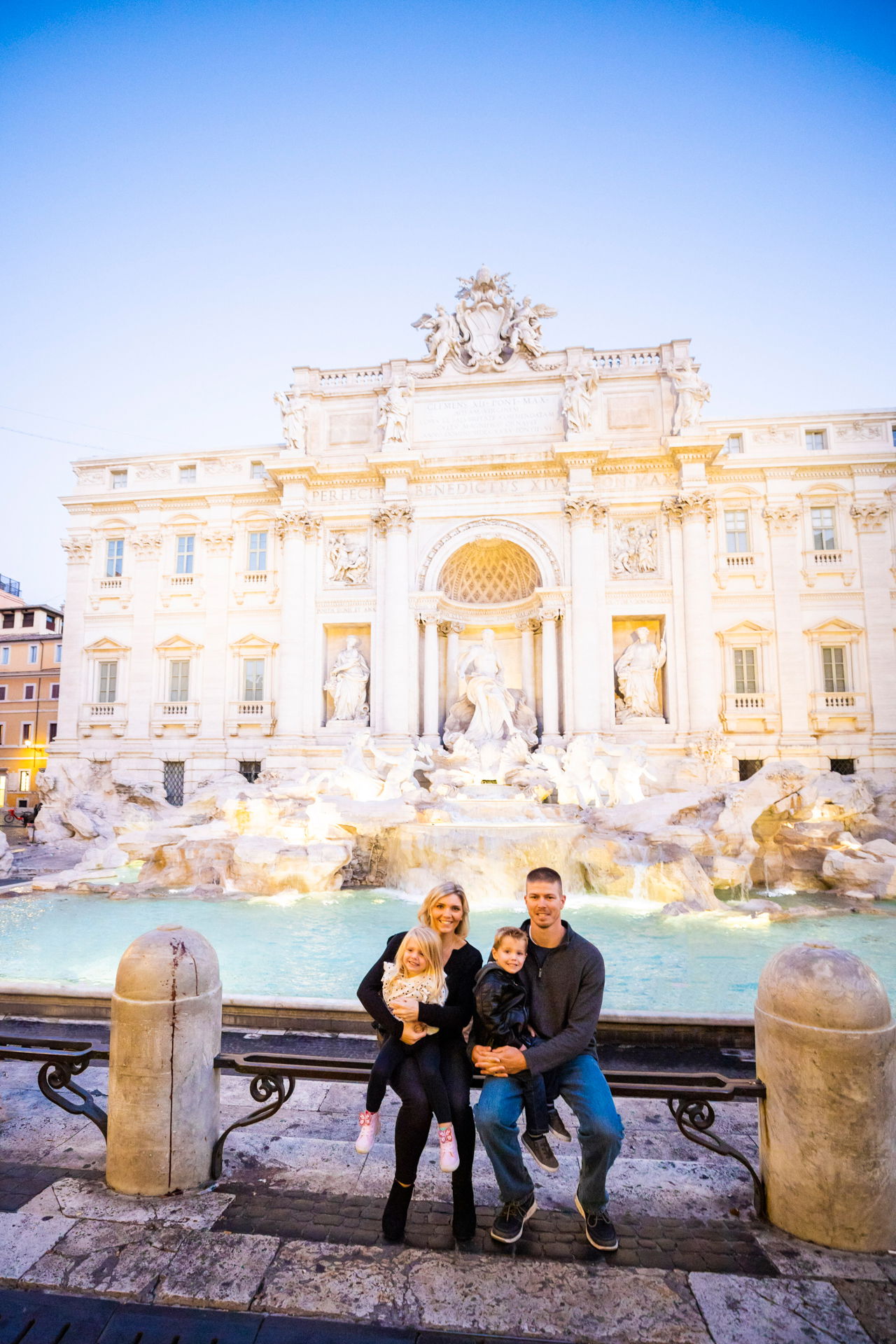 family photo session rome