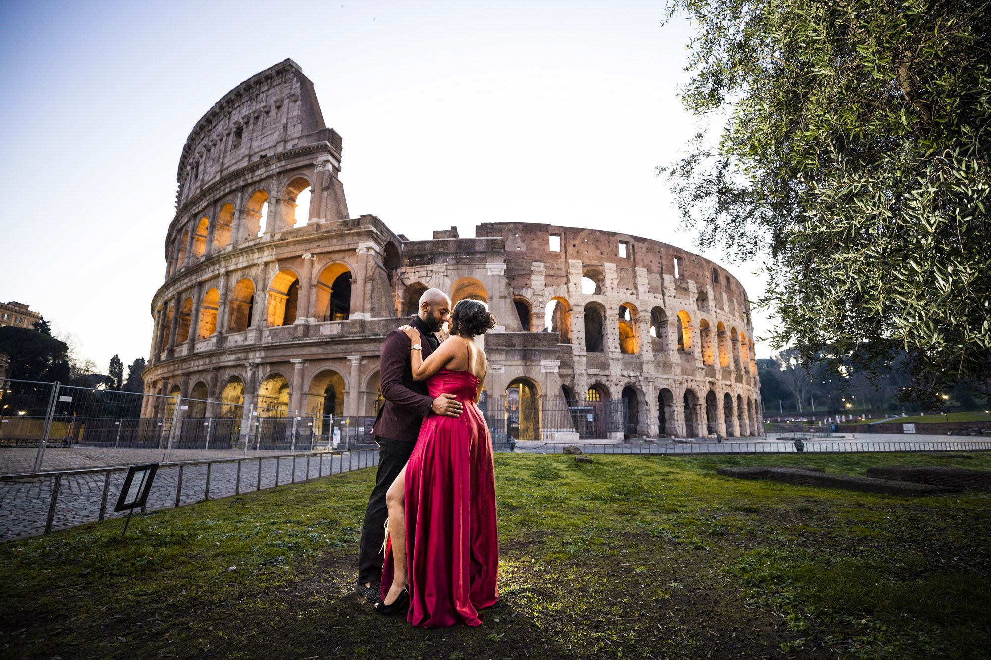 Rome sunrise photo-session