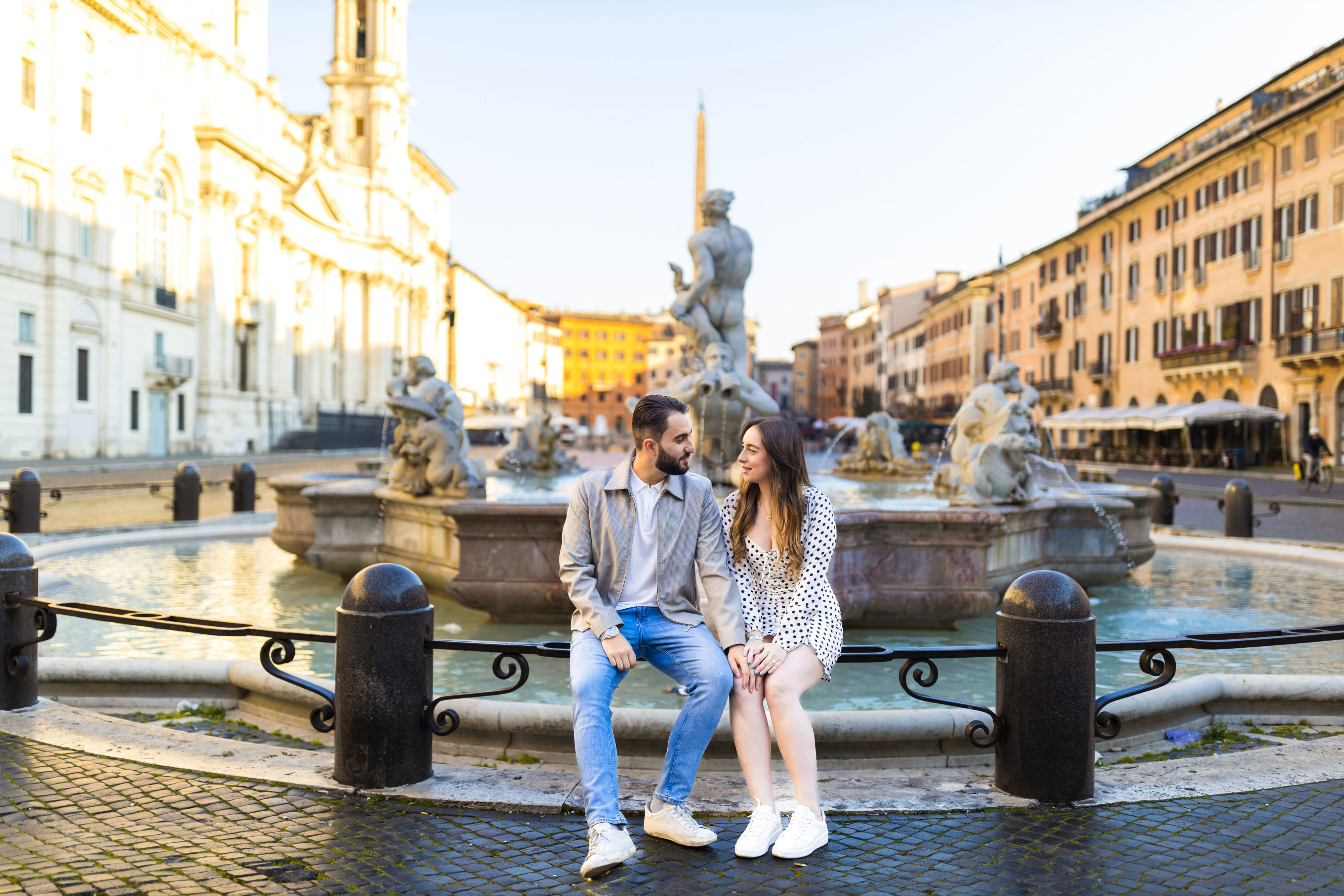 Rome Engagement photo session