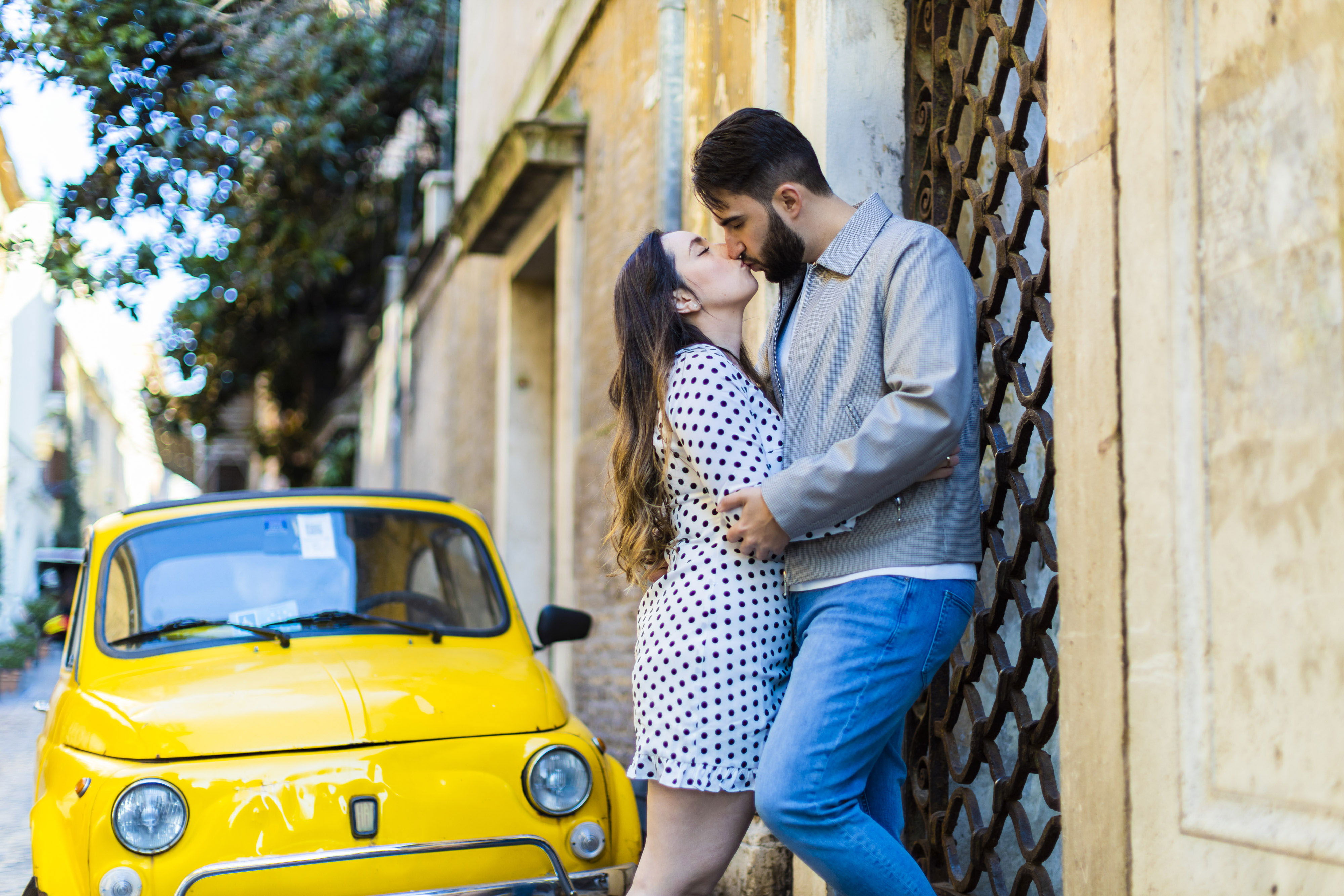 fiat 500 rome photo-shoot