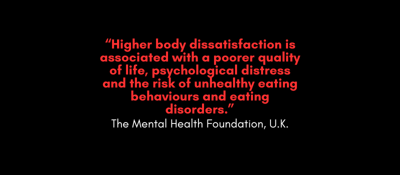 The impacts of poor body image on mental health: findings from The Mental Health Foundation, and tips to address the problem