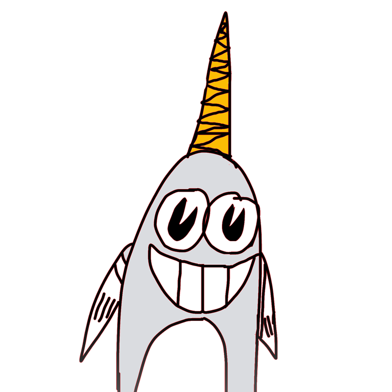 Narwhal T. Cartoon