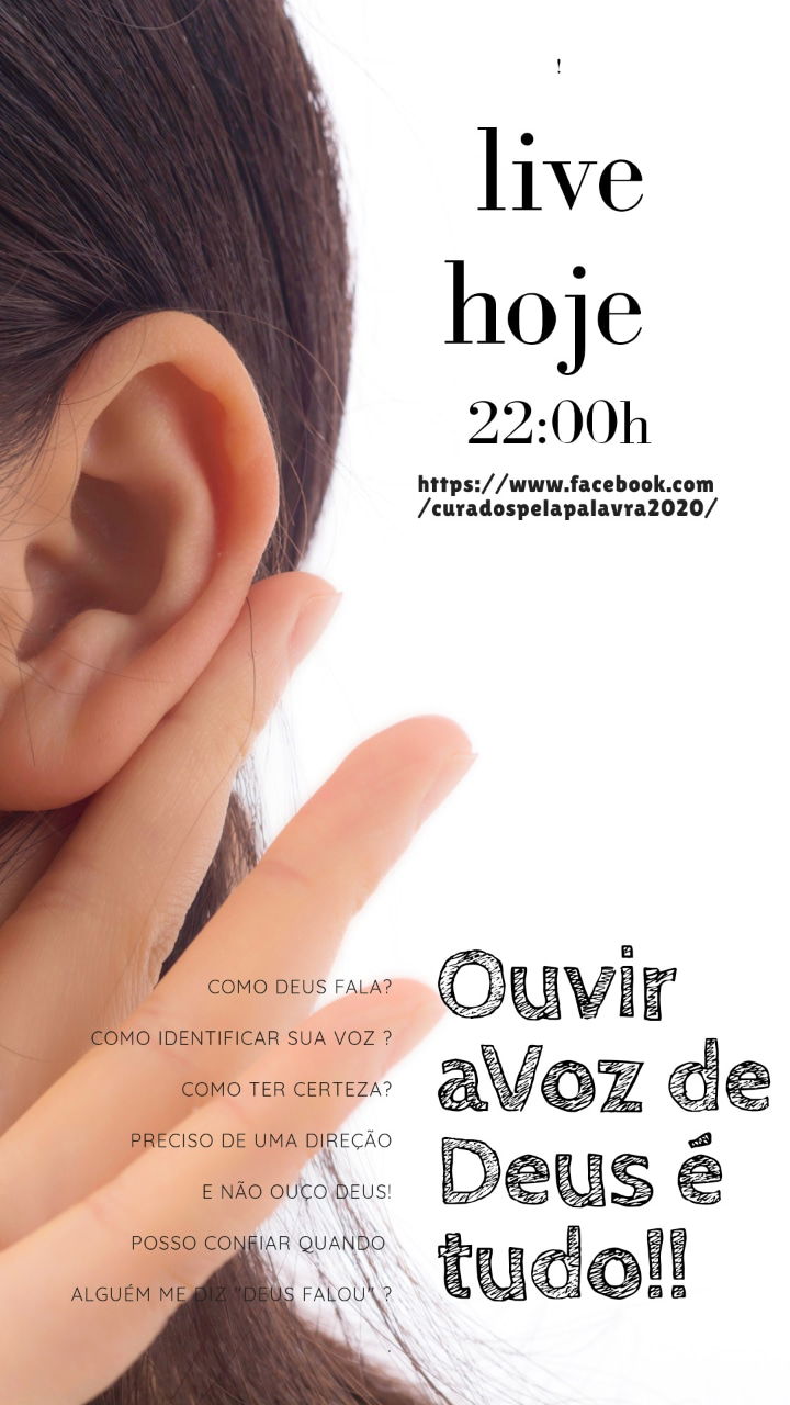 Ouvir a Voz de Deus é Tudo!