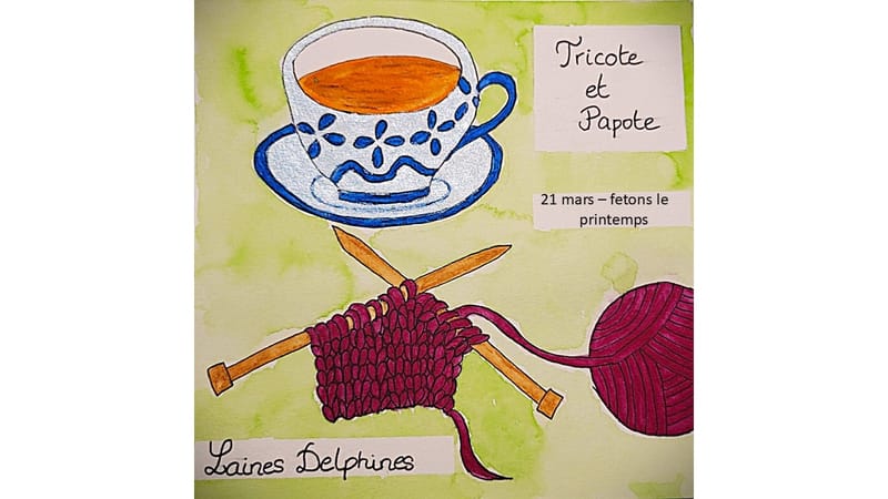 TRICOTE ET PAPOTE - Au coin du Feu