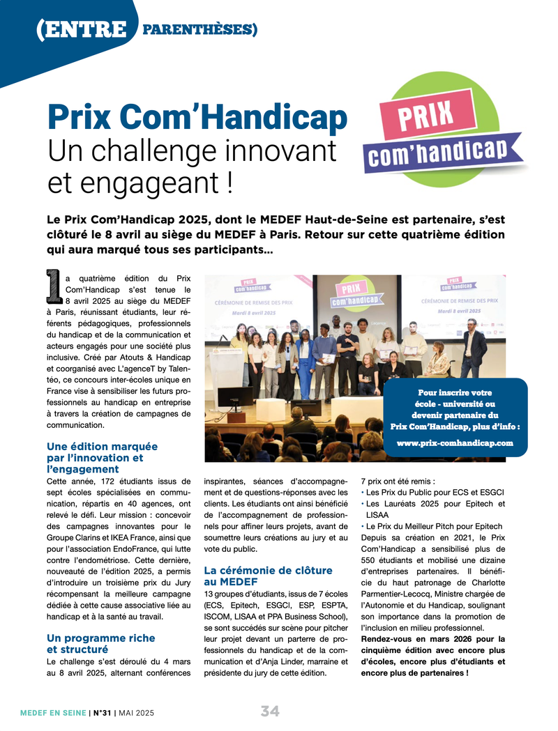 MEDEF en Seine - Juin 2025