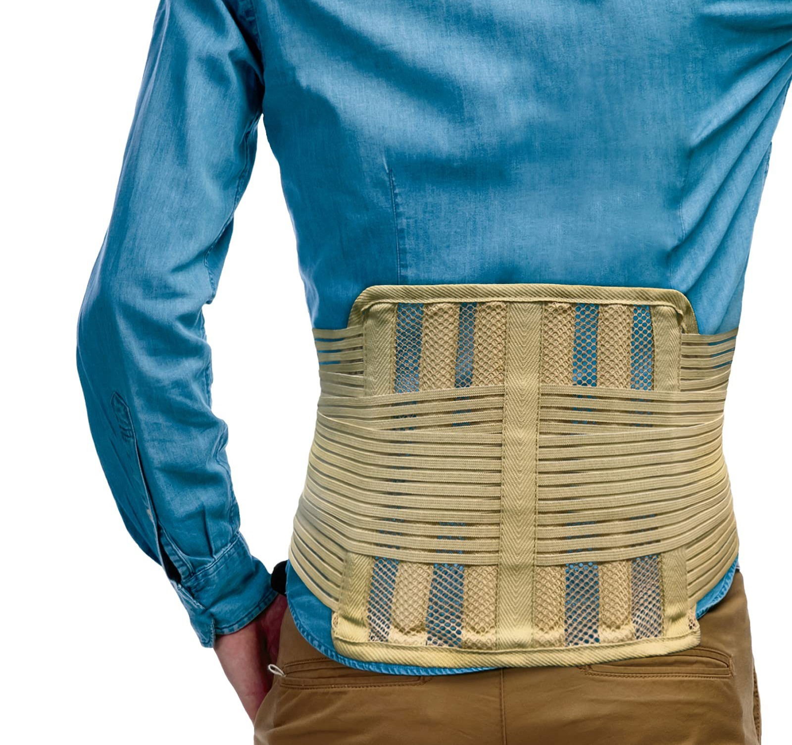 FAJA SACROLUMBAR FLEXIBLE TRANSPIRABLE