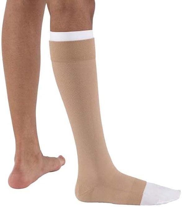 MEDIAS DE BAJA COMPRESIÓN PARA ÚLCERAS UNISEX 10 MM HG (RODILLA)