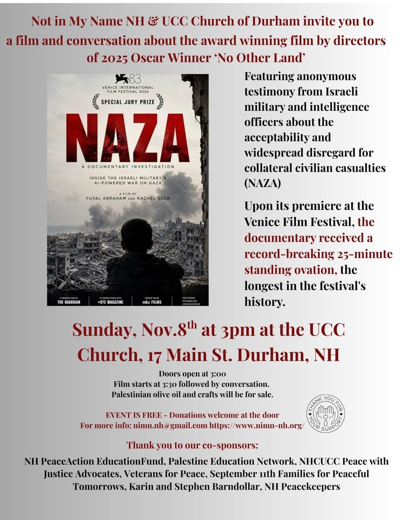 Film screening: NAZA