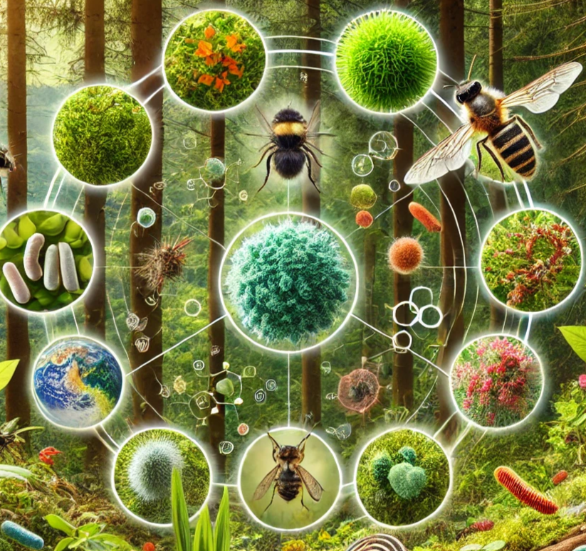 Microbe-mediated functional innovations