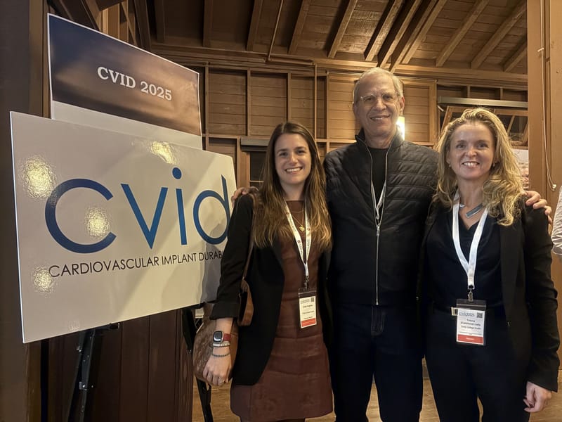 Celia Wins an Award at the Cardiovascular Implants and Devices (CVID) Conference in California - September 2025