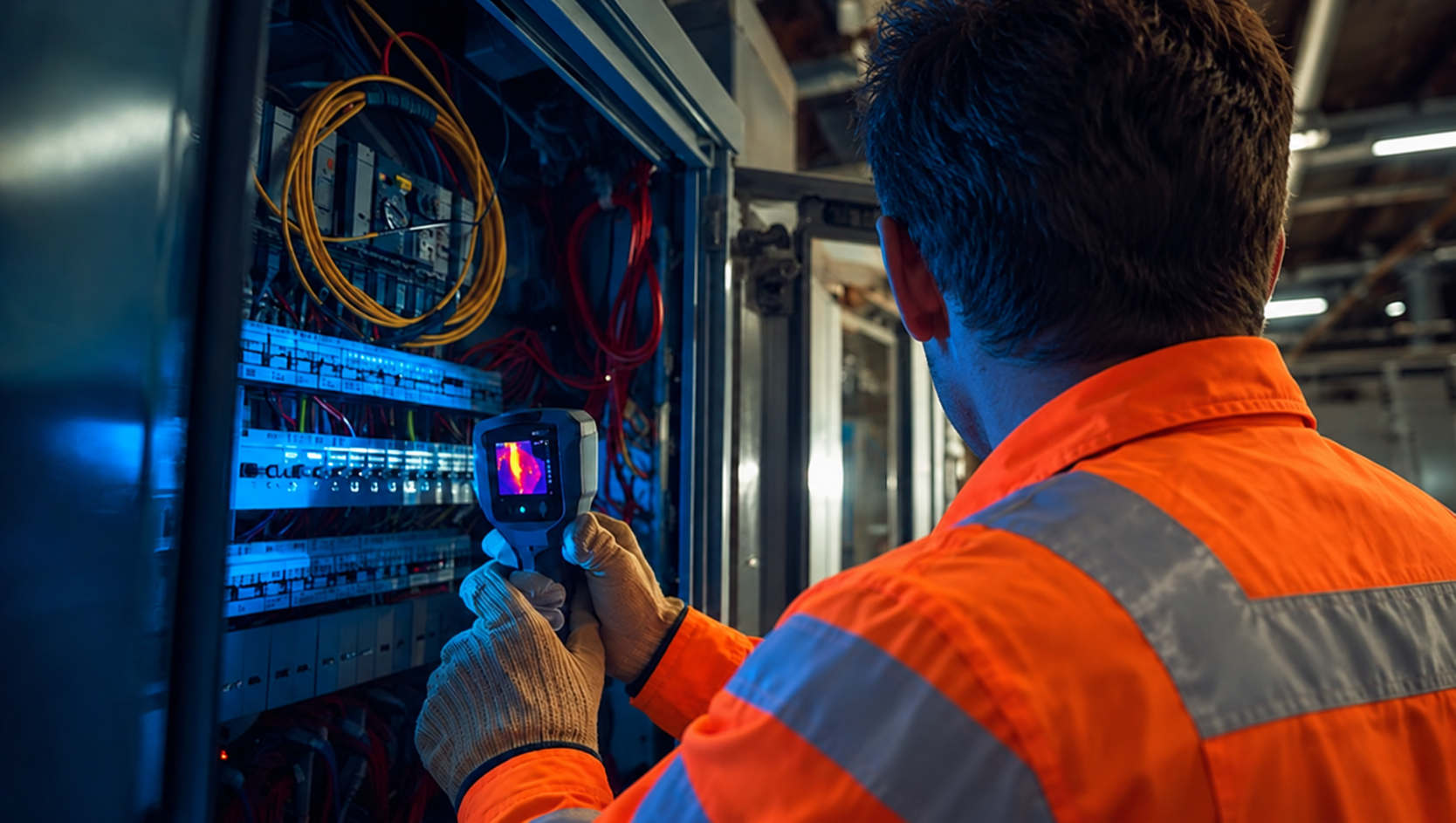 Thermographic inspection at Curtin University