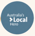 Australia's Local Hero award logo