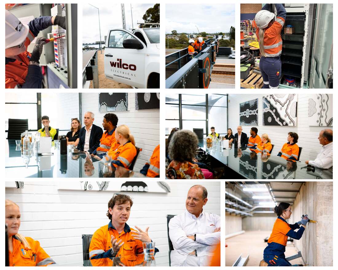 Wilco Electrical team and site photos