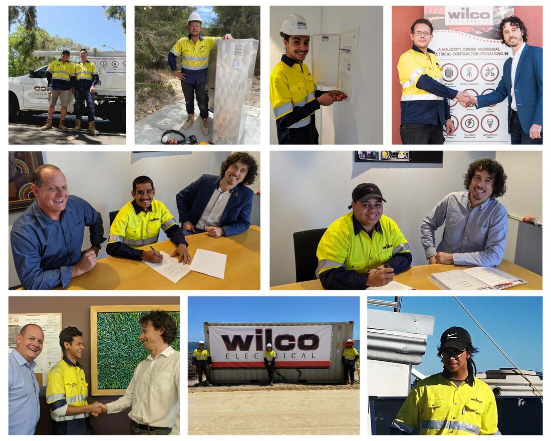 Wilco Electrical team and site photos