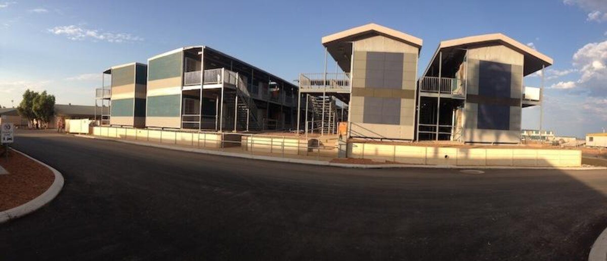 Hamilton Village accommodation buildings in Port Hedland