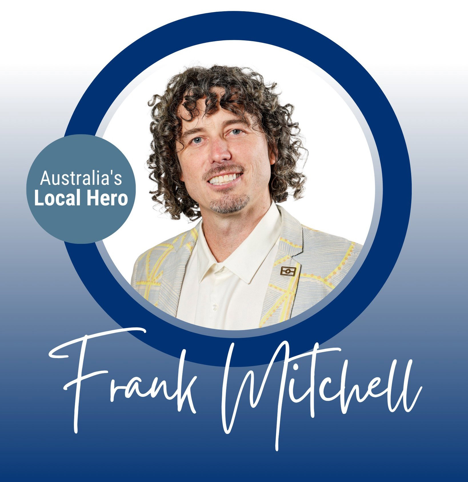 Australian of the Year - Local Hero award, Frank Mitchell
