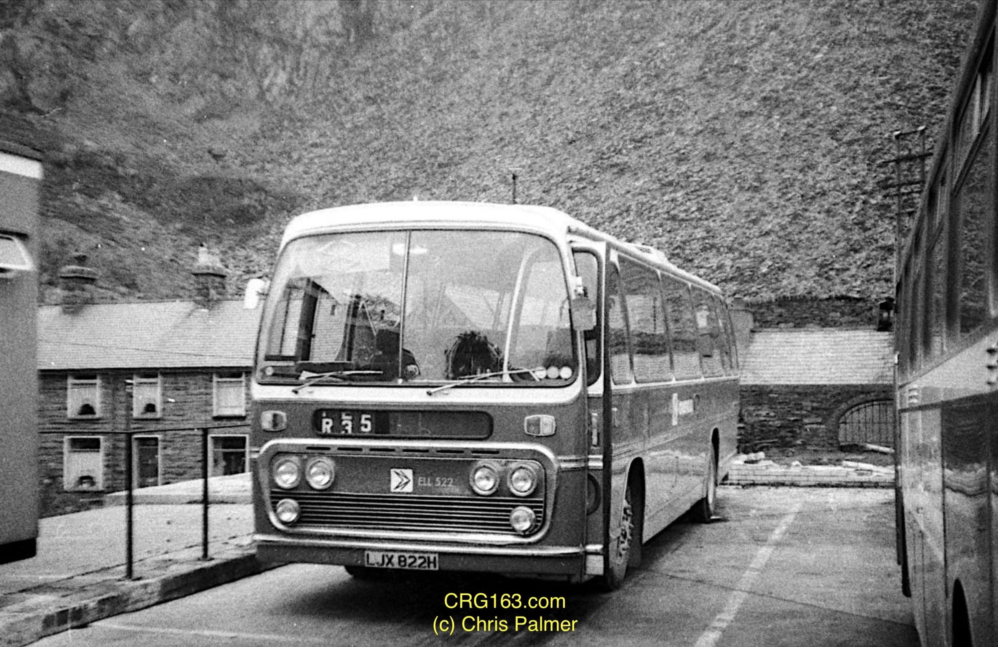 ELL522 - Crosville Blaenau Ffestiniog depot - August 1981