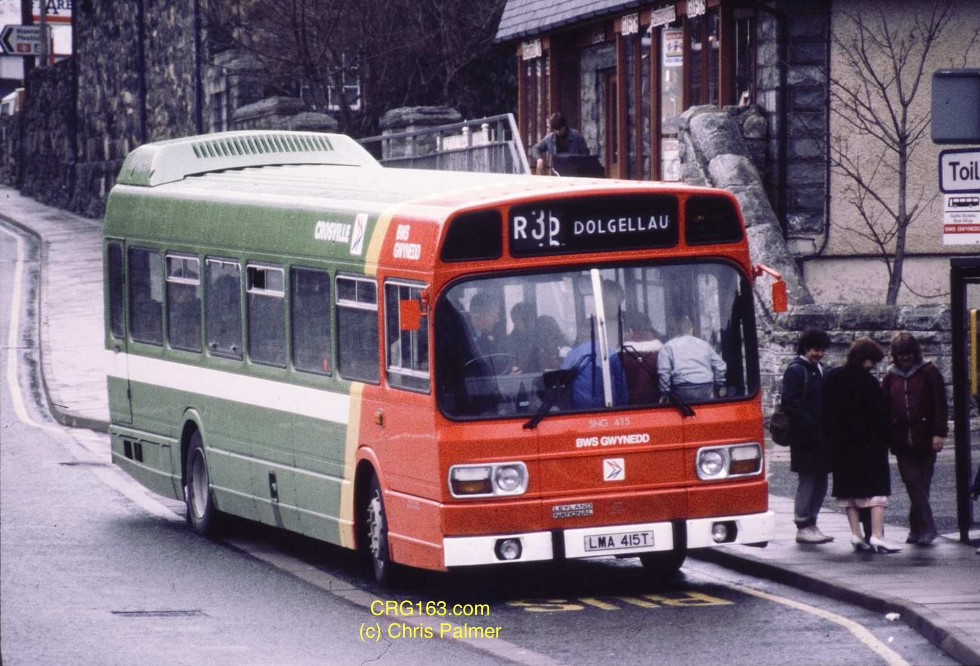 SNG415 - Diffwys, Blaenau Ffestiniog - April 1986