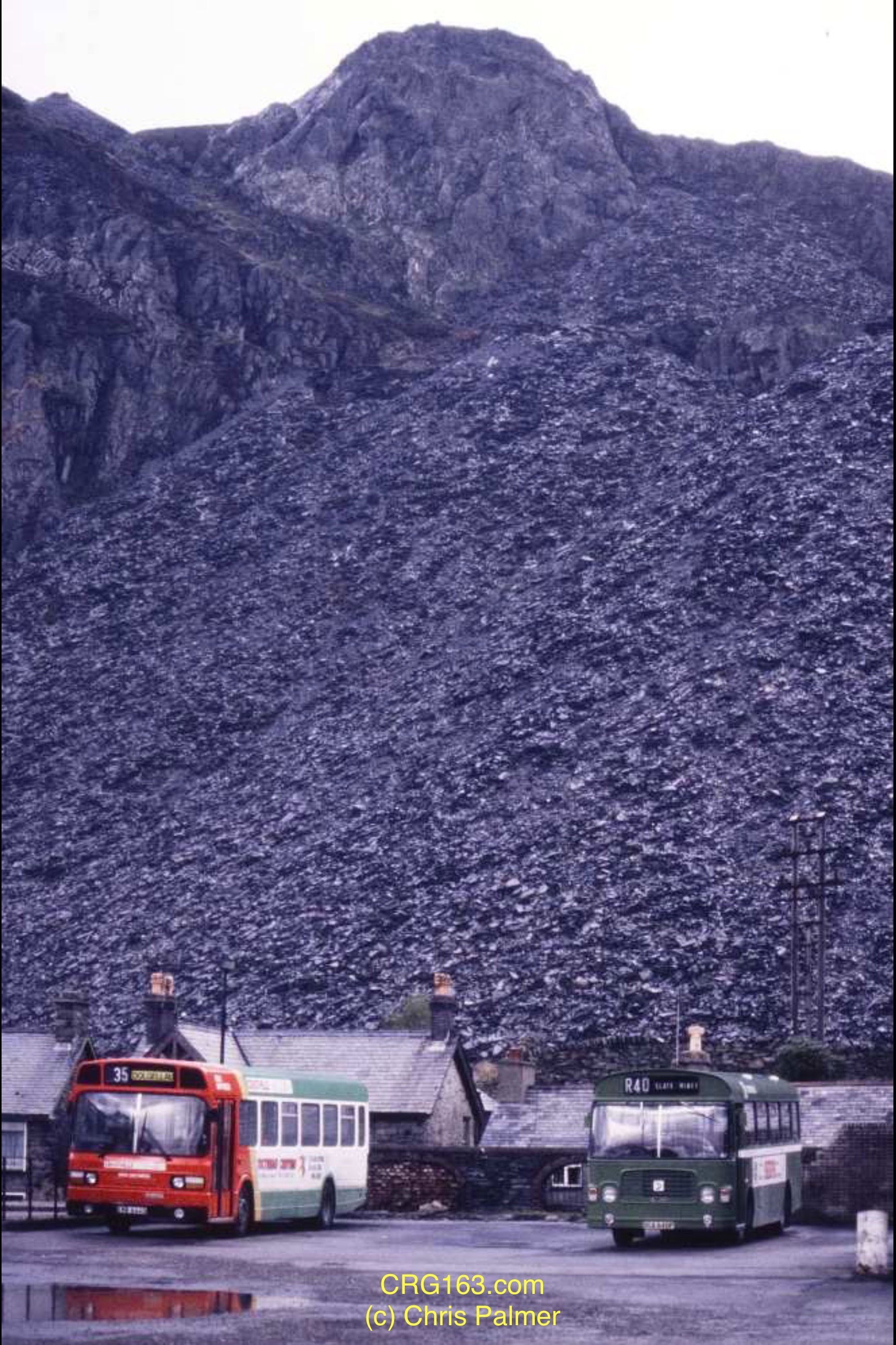 SNL644 & SLL640 - Crosville Blaenau Ffestiniog - Summer 1986