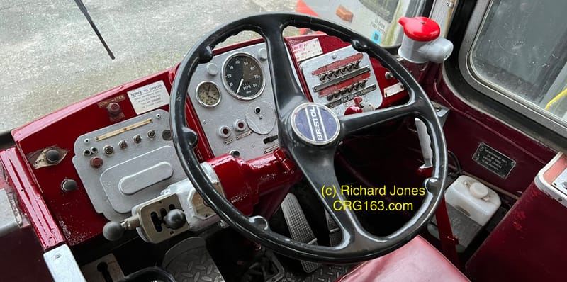 Cab dashboard preparation and painting