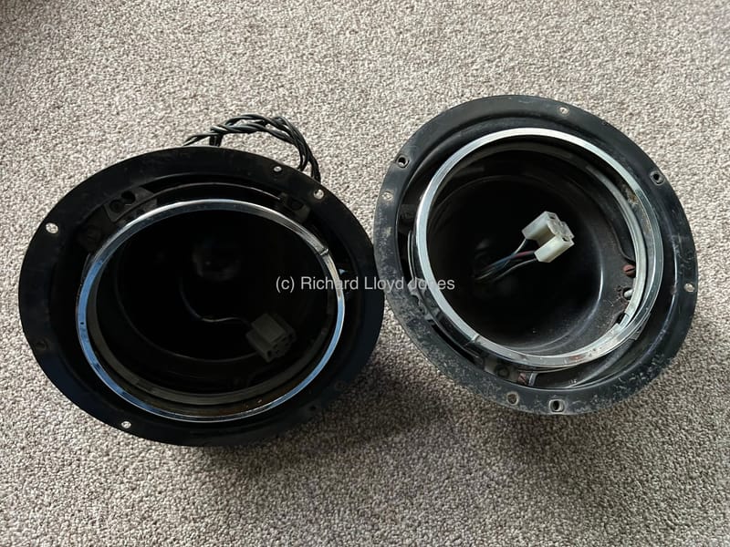 Rear light unit and headlamp bowls found