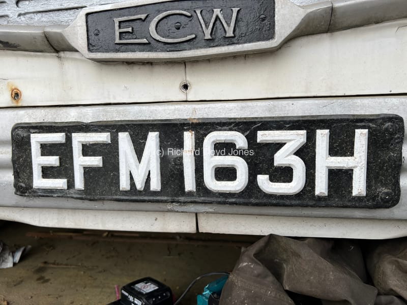 Front number plate