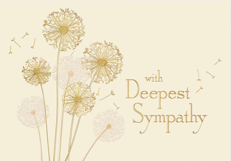 With Deepest Sympathy