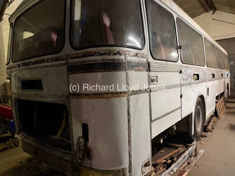 Body Session 19: Restoration of CRG163’s rear number plate section 56 years on