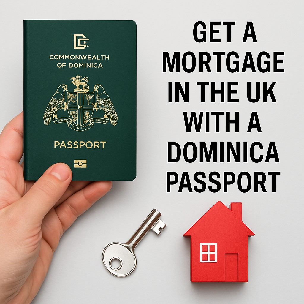 پاسپورت دومینیکا و دریافت وام مسکن در انگلستان