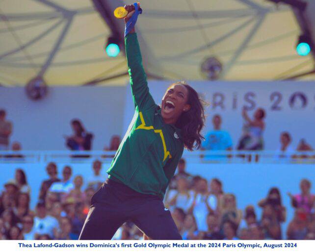 پرش سه گام طلای المپیک، تیا لافوند گادسون، سفر خود را به عنوان یک ورزشکار مهاجر پذیرفته است