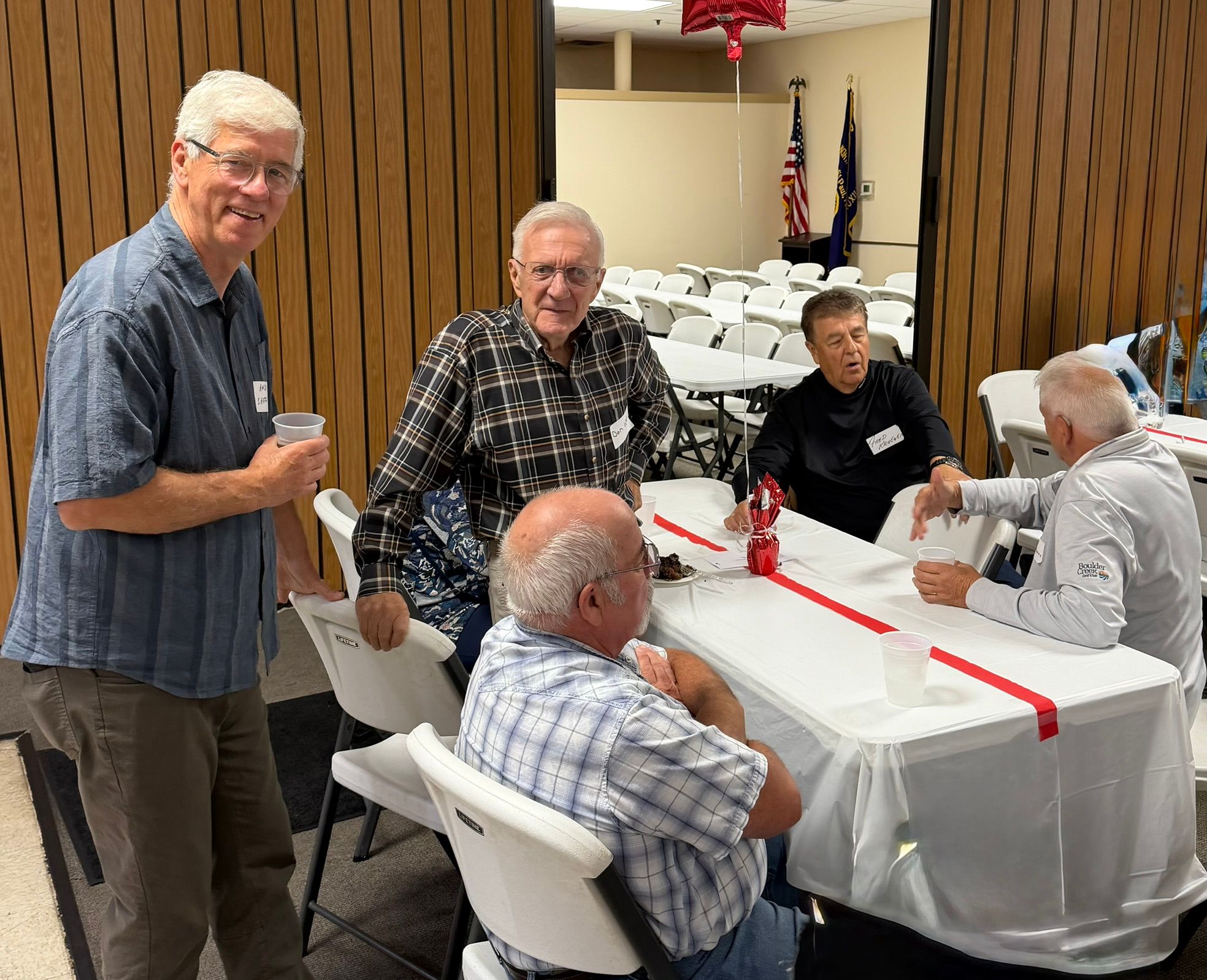 Andy Shern, Don Wiger, Fred Krueger, Duane Lundgren, Kim Lyall