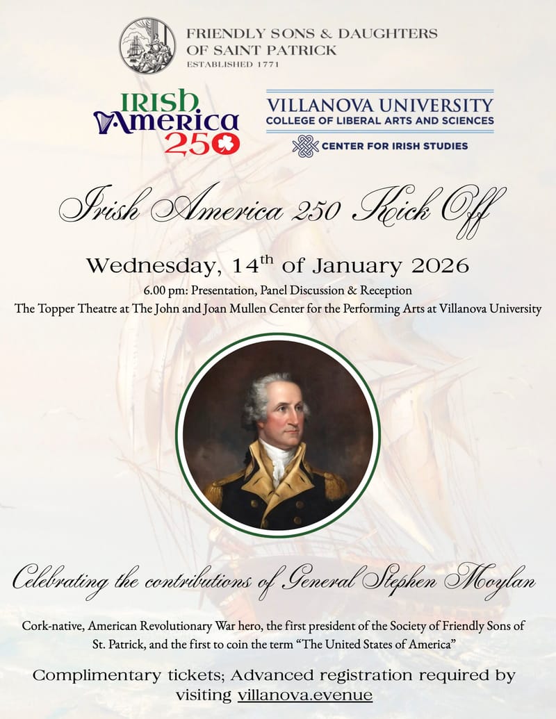 Irish America 250  Kick Off