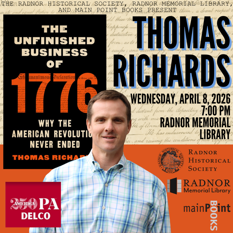 Thomas Richards, Jr. author of The Unfinished Business of 1776: Why the American Revolution Never Ended