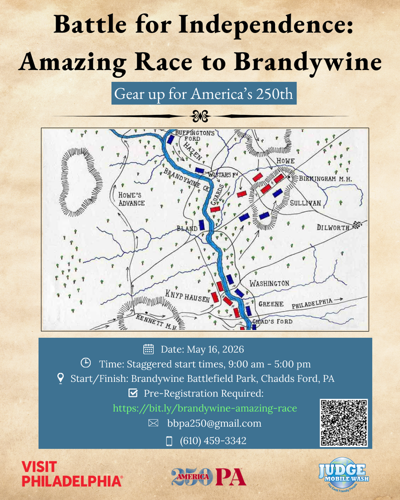 Battle for Independence: Amazing Race to Brandywine