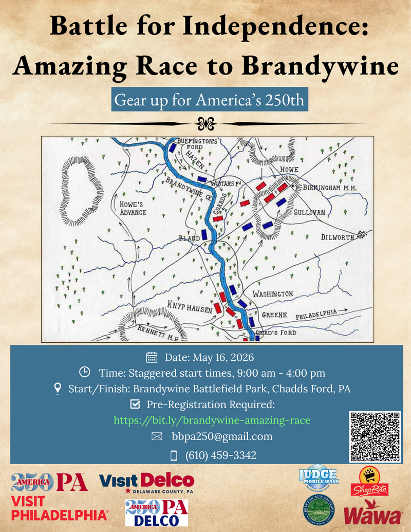 Battle for Independence: Amazing Race to Brandywine